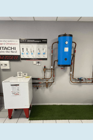 Installation chauffage central neuf à Narbonne